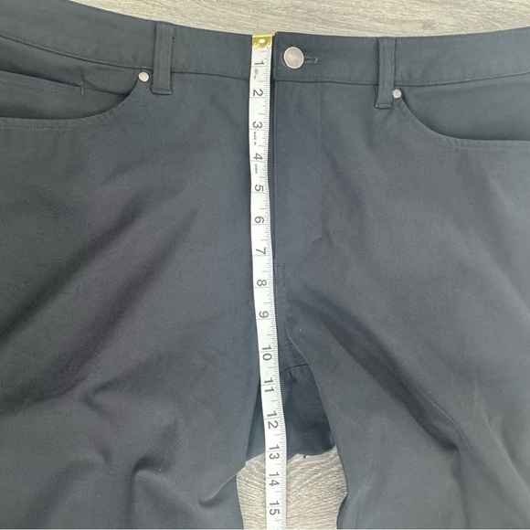 Lululemon ABC Pant Slim Warpstreme 32" Inseam in Obsidian Size 36 *Flawed - Picture 12 of 14